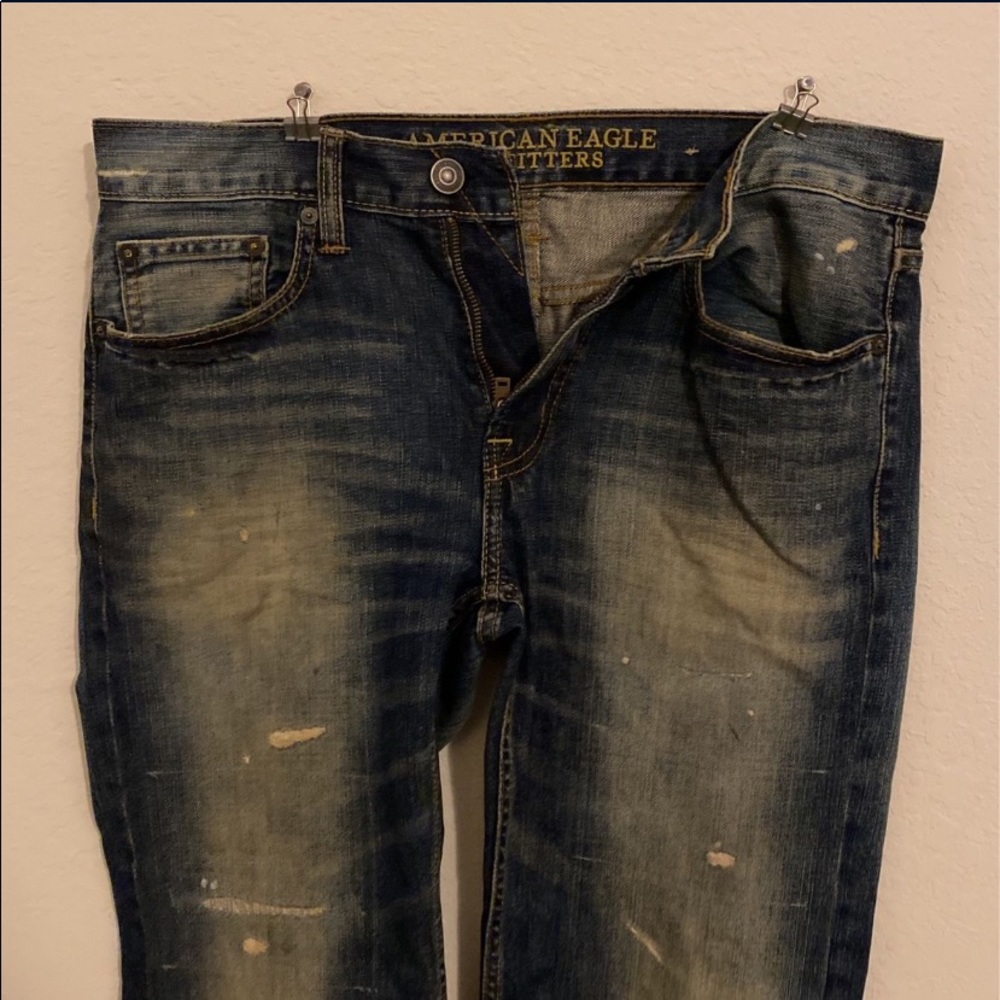 American Eagle Outfitters Mens ColorWashed Jeans